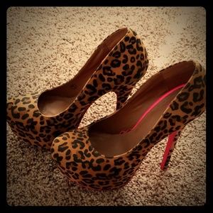 Shiekh Animal print heels